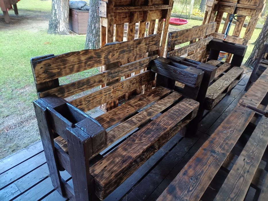 Zestaw Ogrodowy z Palet