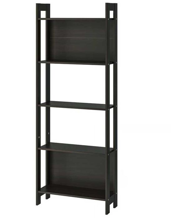 Estante Preta Madeira