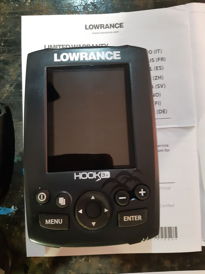 Эхолот LOWRANCE  hook 3x