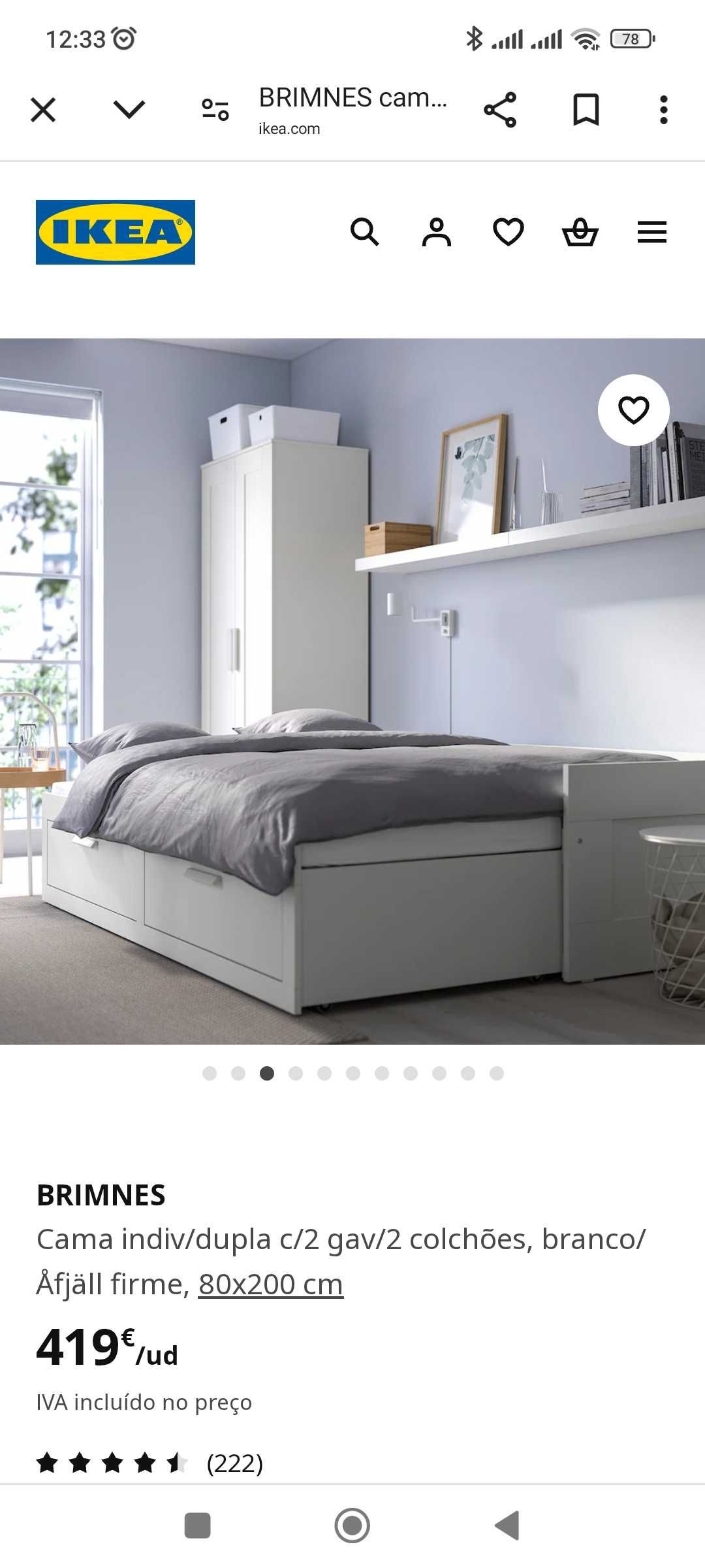 Cama individual e cama dupla