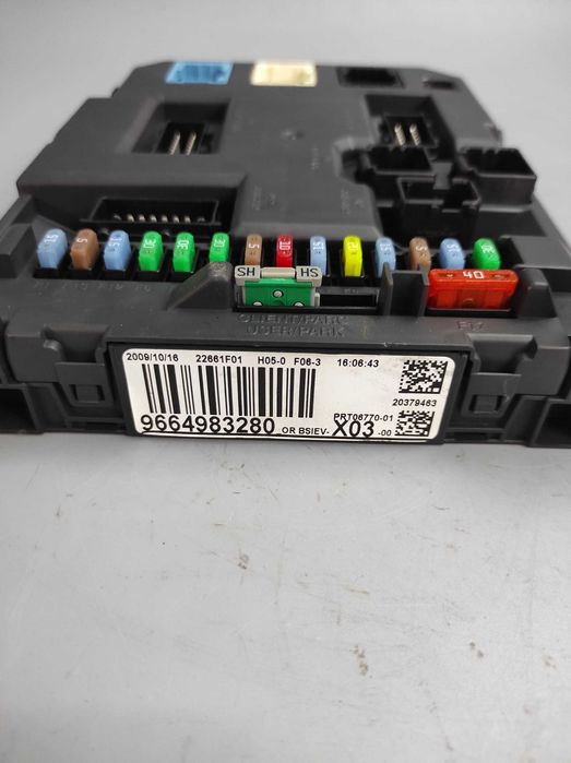 CITROEN C3 II, C2, Moduł BSI, OE: 966.4983.280