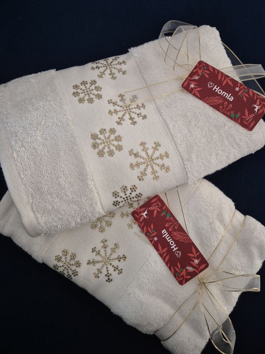 Komplet świątecznych ręczników homla