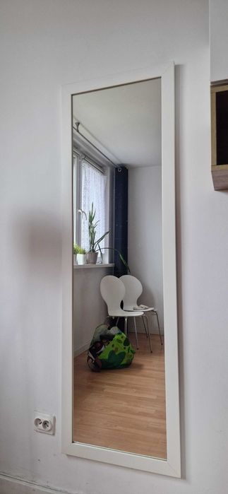 Lustro w ramie 50x260 biale