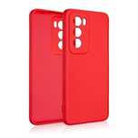 Beline Etui Silicone Oppo Reno 12 5Gczerwony /Red