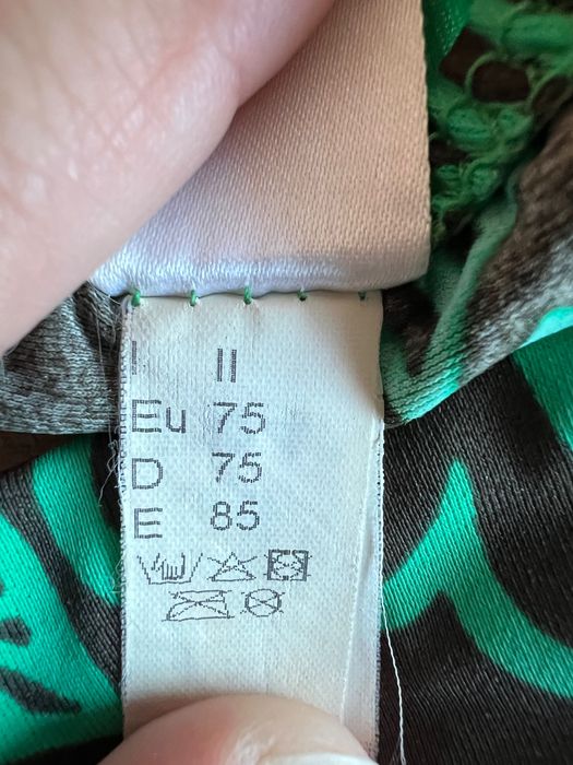 Bikini completo verde e preto da Calzedonia