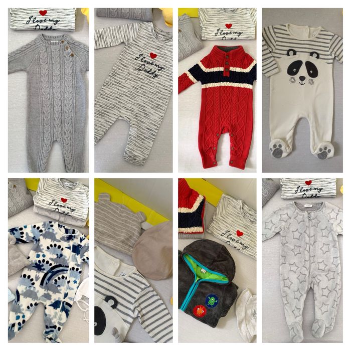 Срочно! 2 Набора (5шт +5фирменных человечков 3-6 мес мальчик