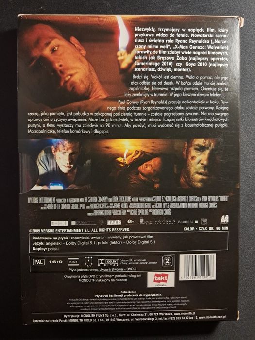 Pogrzebany | Ryan Reynolds | DVD