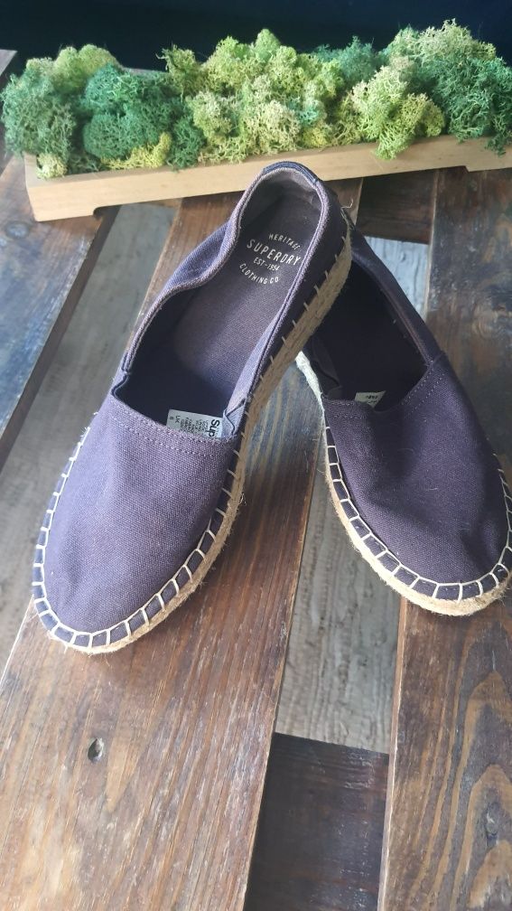 Męskie espadryle Superdry