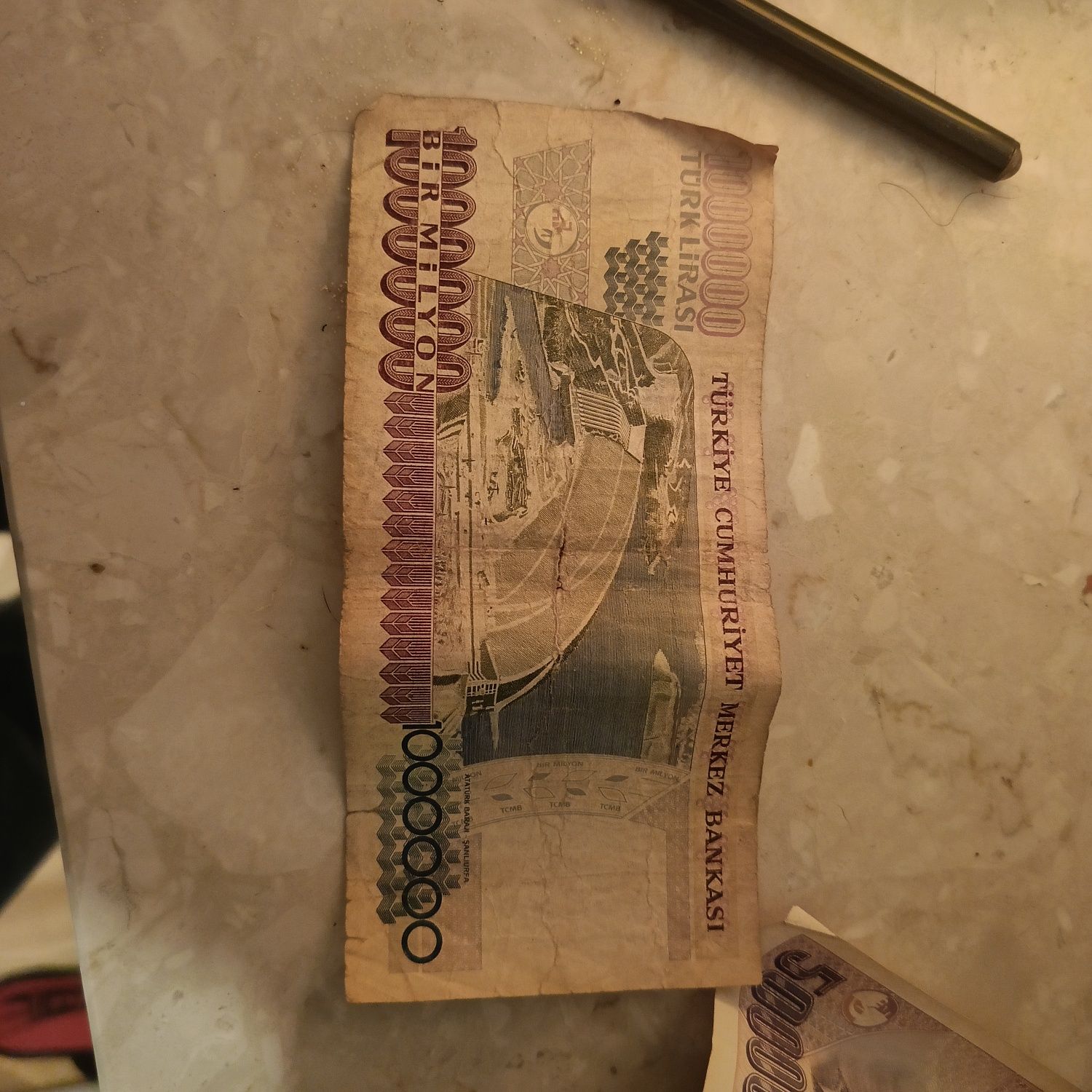 Liry tureckie, trzy banknoty z 1970