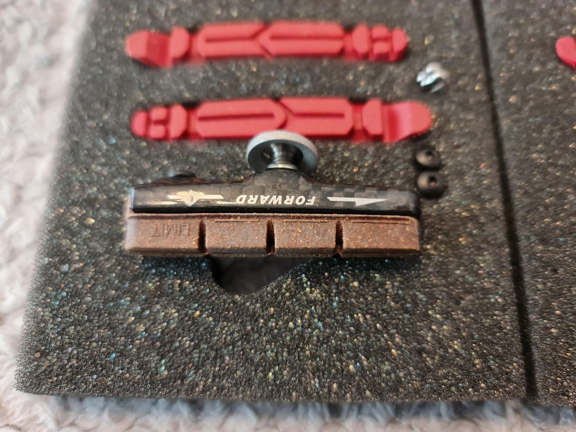 Klocki szosowe Rav X Shimano carbon/aluminium