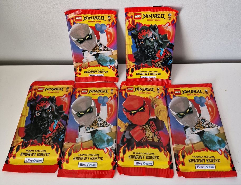 30 X saszetka  180kart LEGO® NINJAGO® TCG Krwawy Księżyc