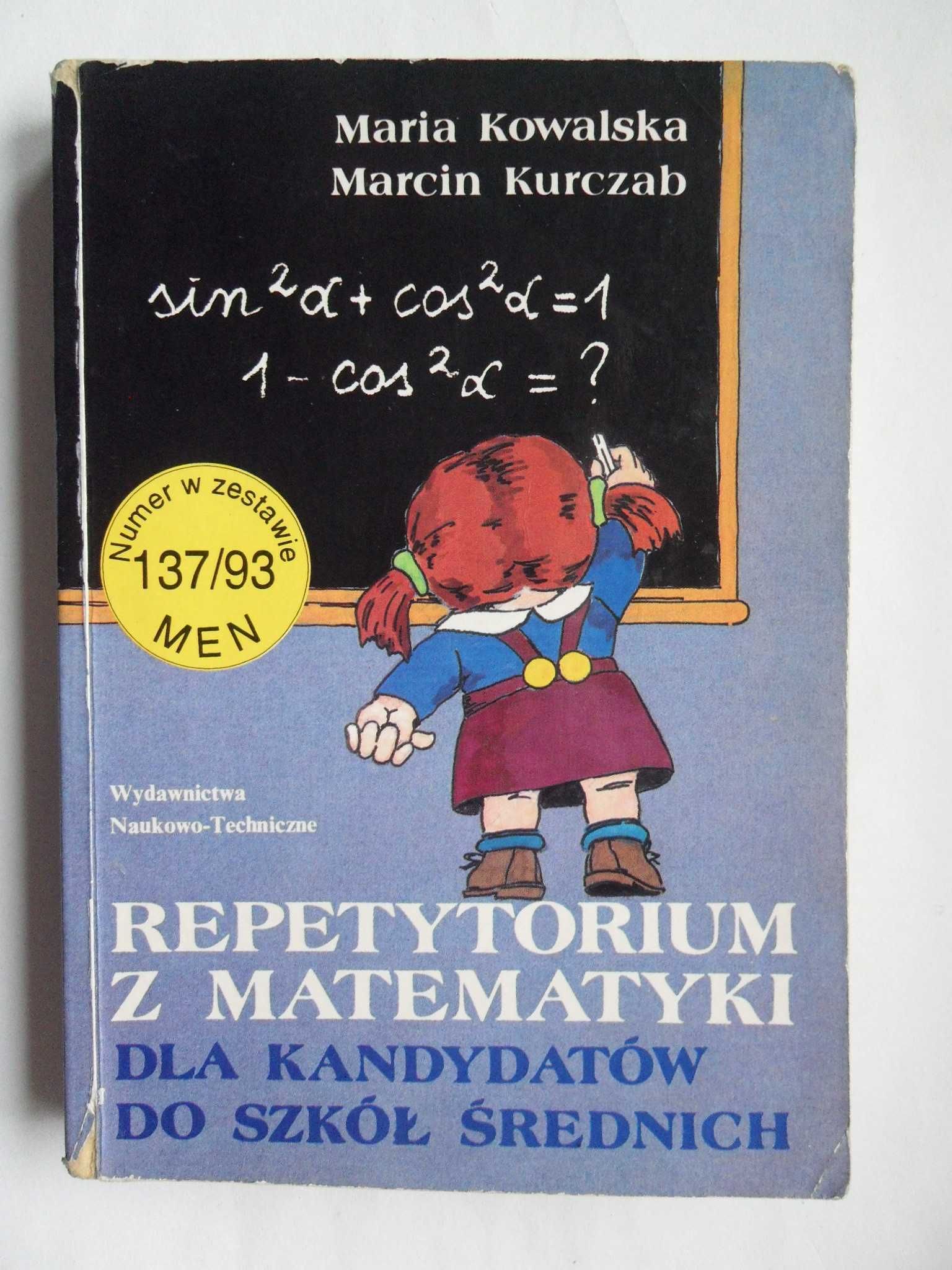 Egzamin do szkoły średniej: Repetytorium z matematyki, 3 książki