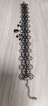 Choker koronka czarny