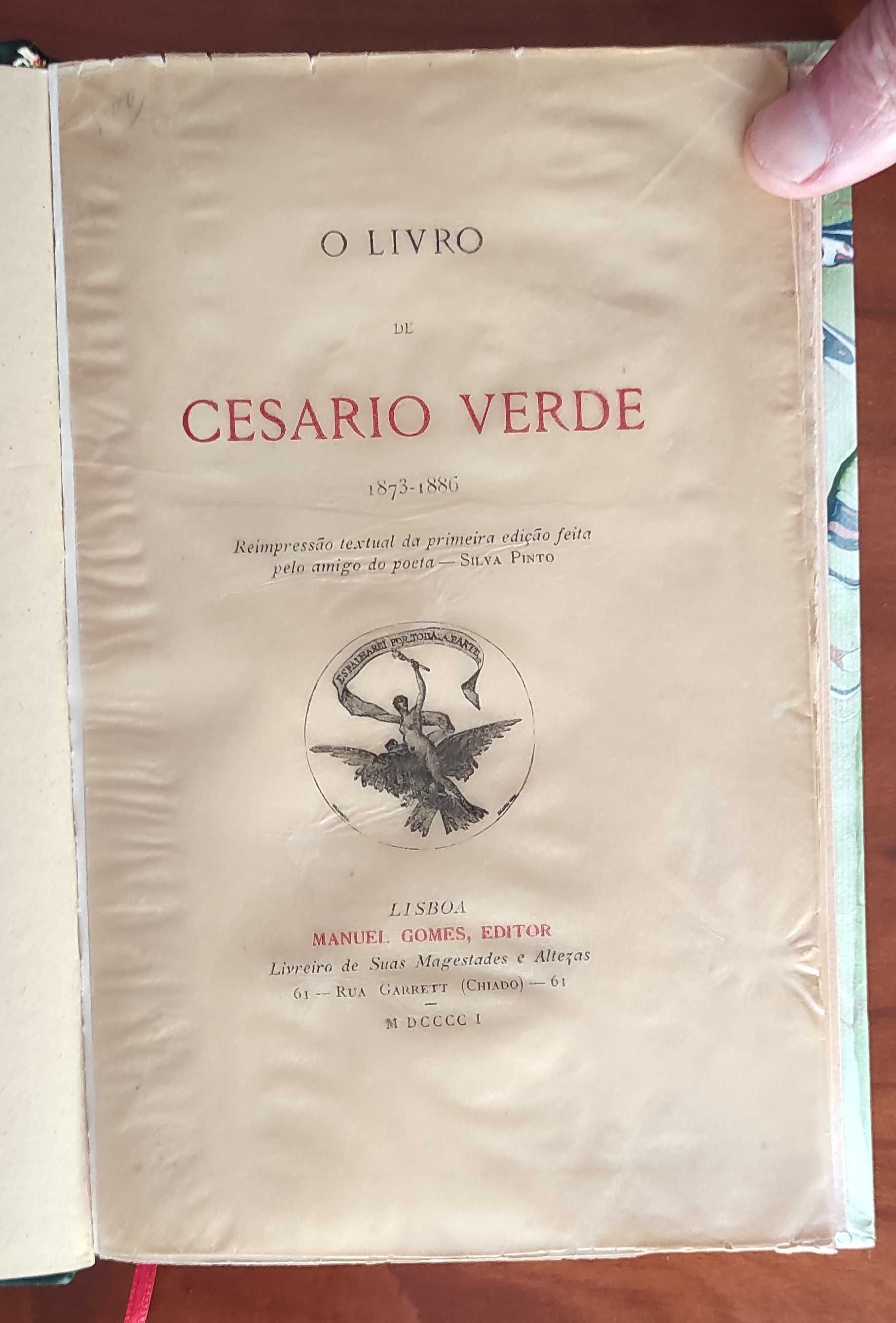 O Livro de Cesário verde