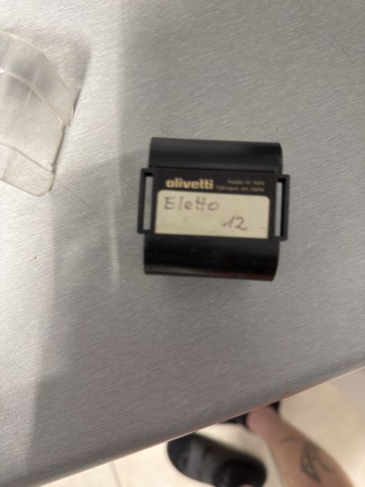 kaseta z taśmą barwiącą do maszyny do pisania