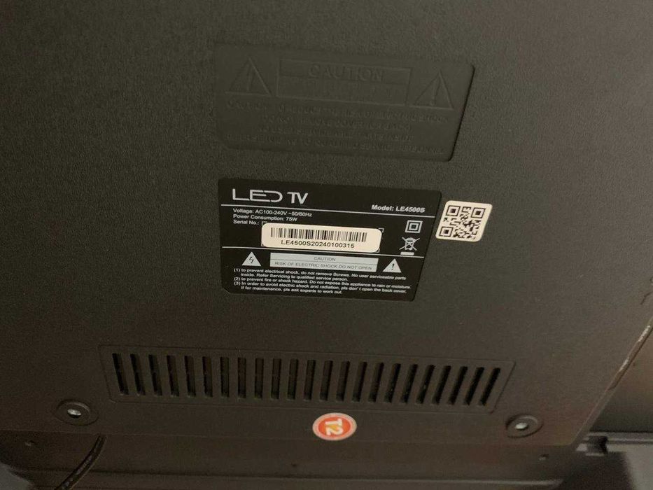 Samsung 45" 4K Smart TV T2 стильний безрамковий з кріпленням подарунок