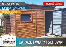 Garaż Blaszany - Schowek na Narzędzia - Garaże Blaszane – Maj-Blach