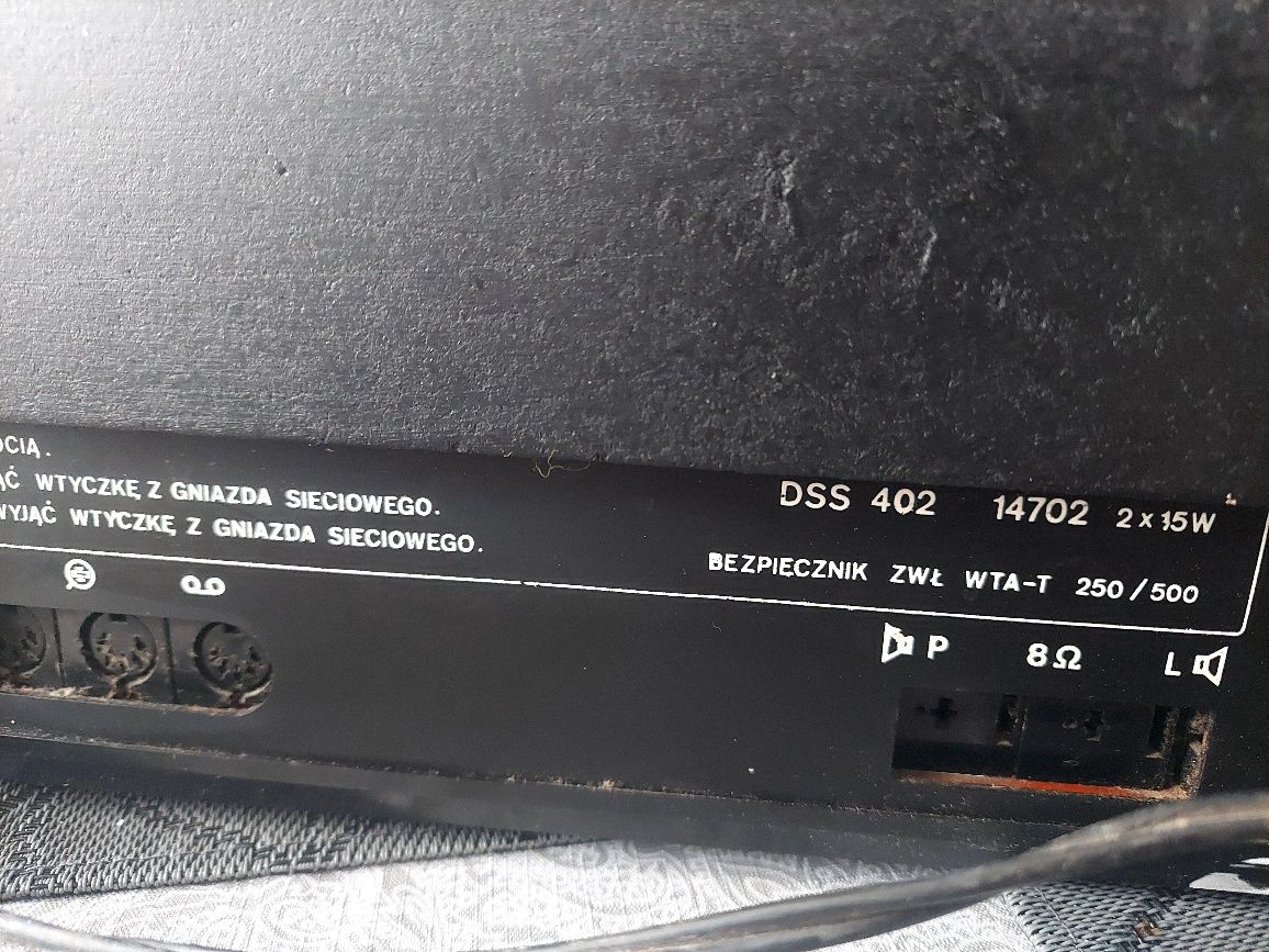 Radio Zodiak Unitra DSS402+ głośnik kula Unitra ZG8