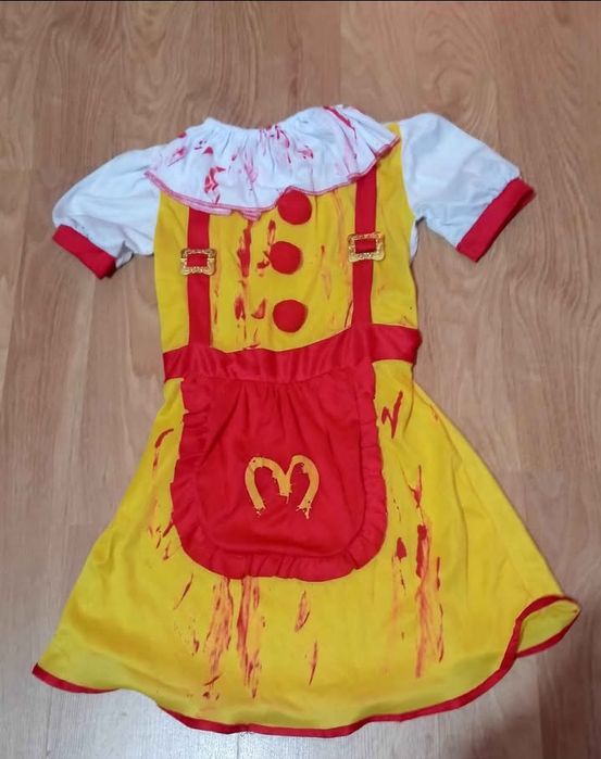 Fato de menina para o Halloween