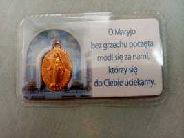 Złoty medalik Matki Boskiej