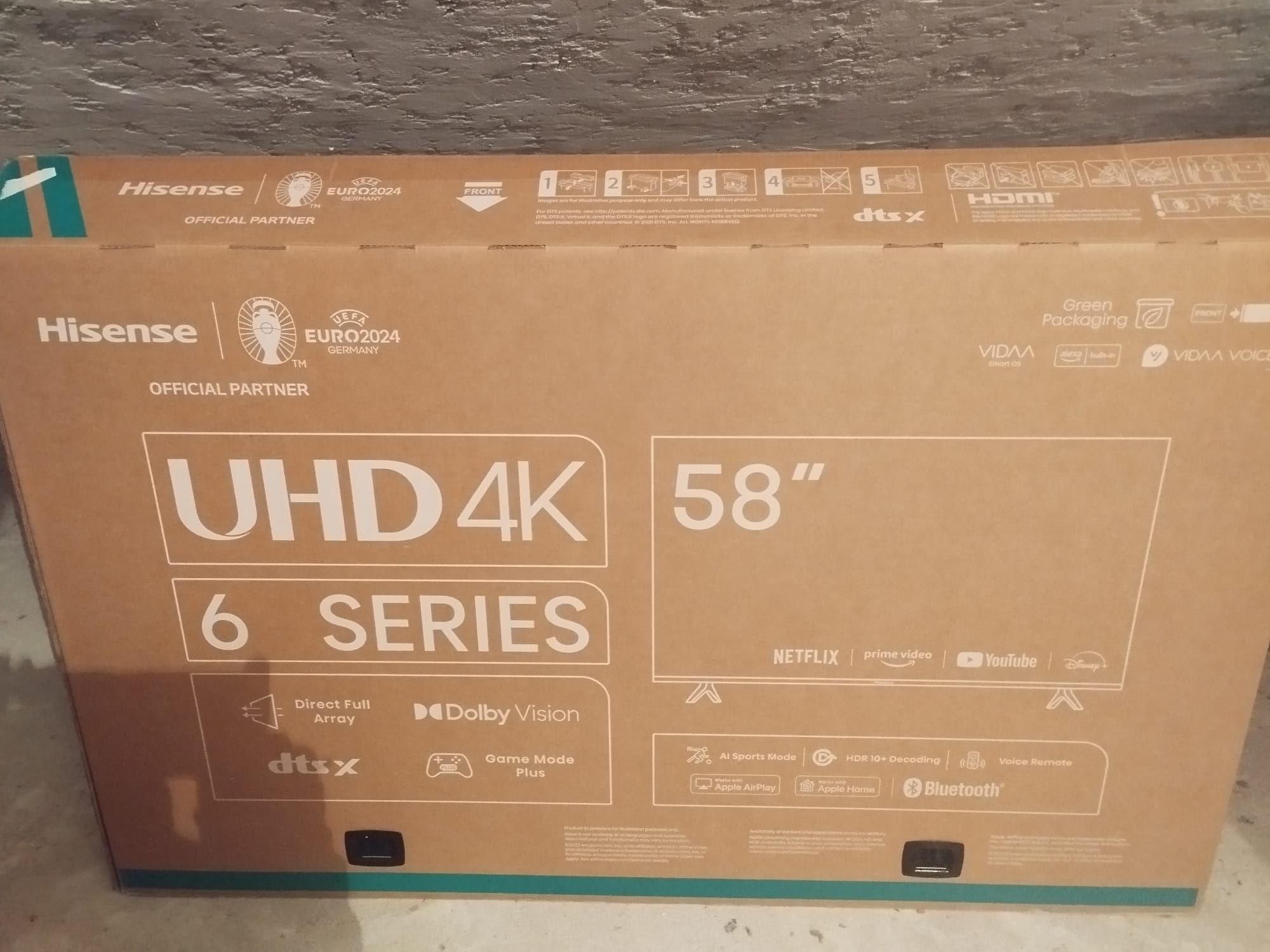 Tv Hisense 58" 4K OLED UHD Nova