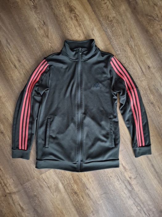 Oliwkowa bluza na zamek Adidas  M damska