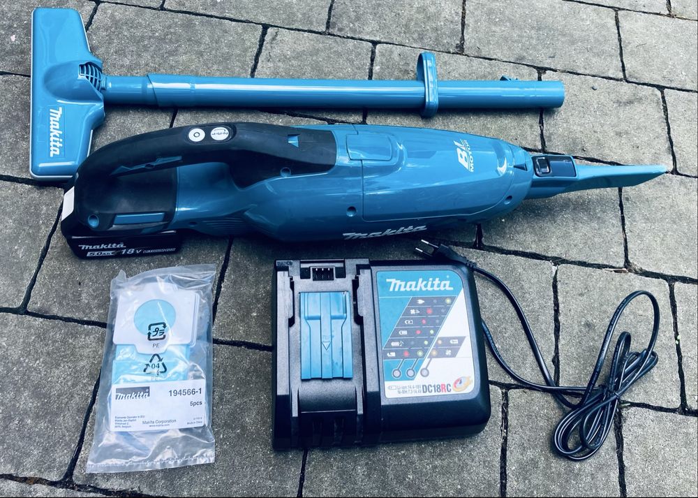 Odkurzacz przenośny MAKITA DCL282F + Ładowarka + Akumulator 5Ah