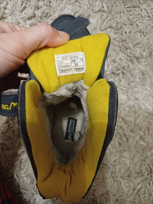 Сапоги сапожки термо BG