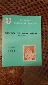 Catálogo selos Portugal Continental Eládio Santos 1984