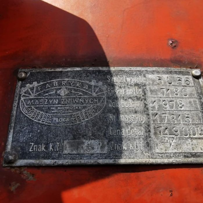 Bizon z056 kombajn zbożowy  orginal zamiana ursus ciagnik 330 star aut