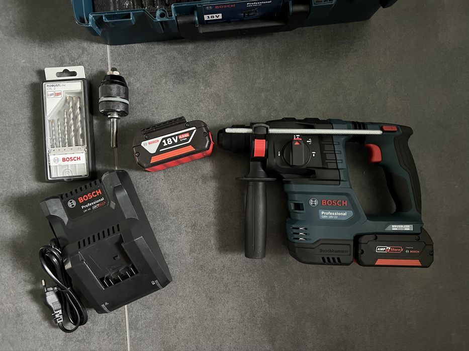 Безщітковий Акум.Перфоратор Bosch GBH 18V-22 (2024 р)
