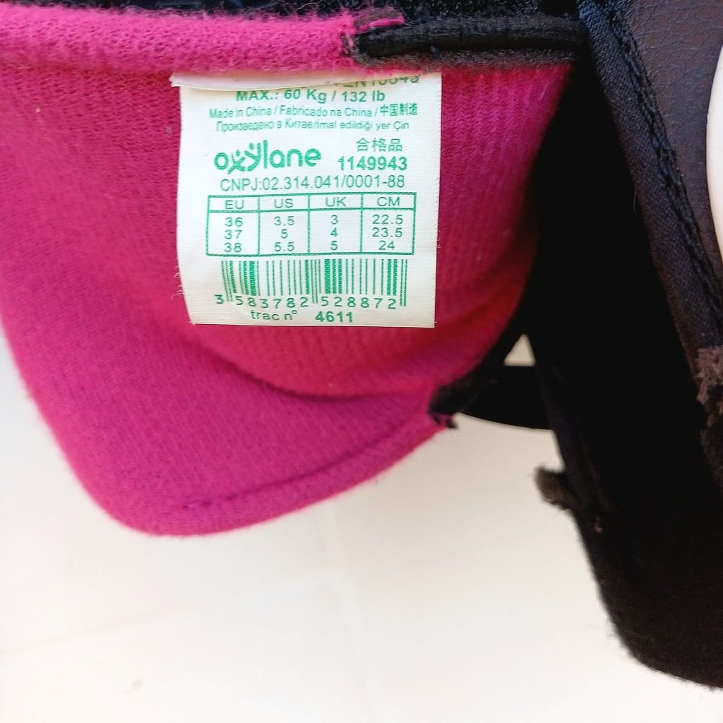 Patins em linha Oxelo.