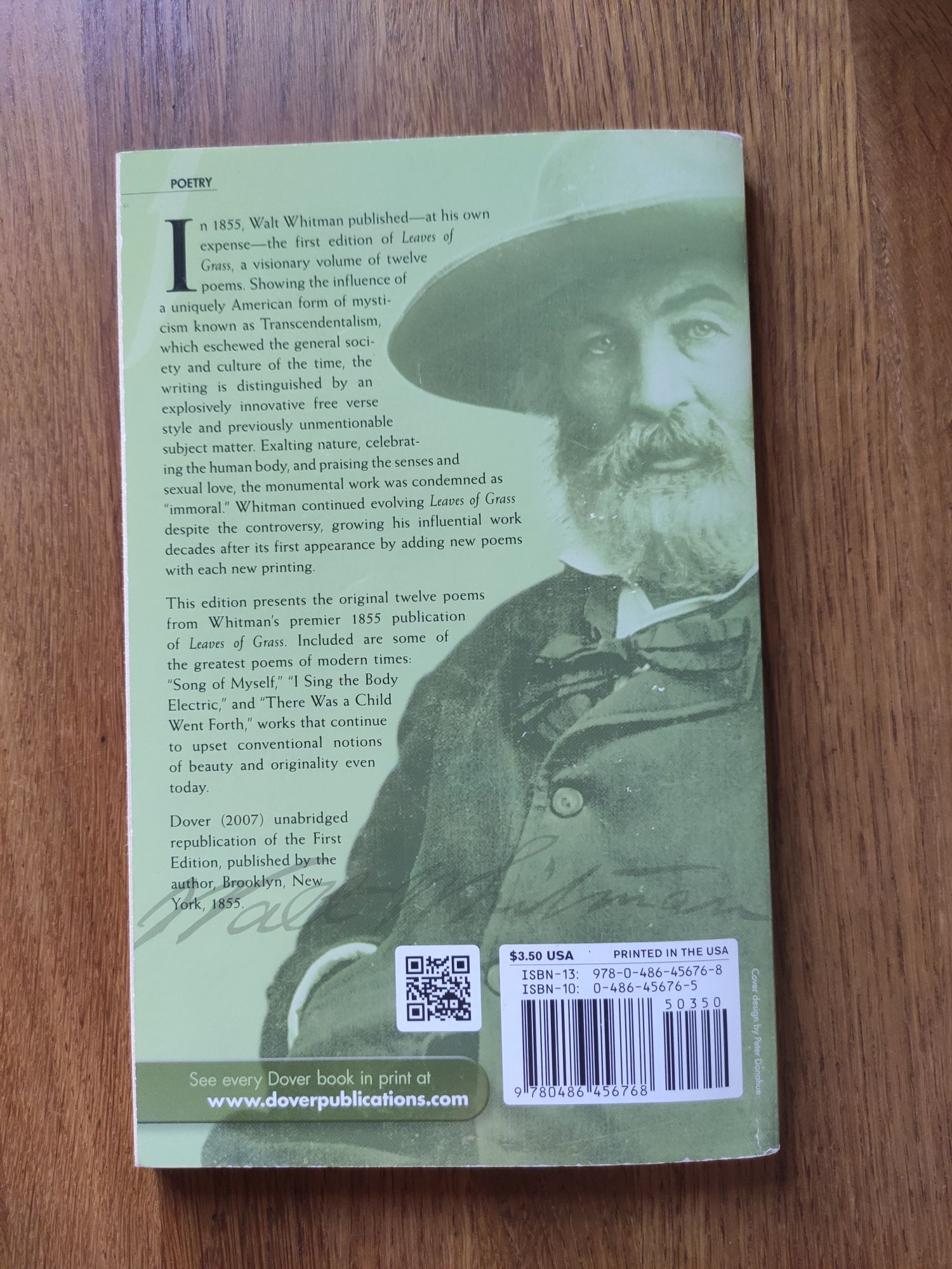 Walt Whitman - Leaves of Grass