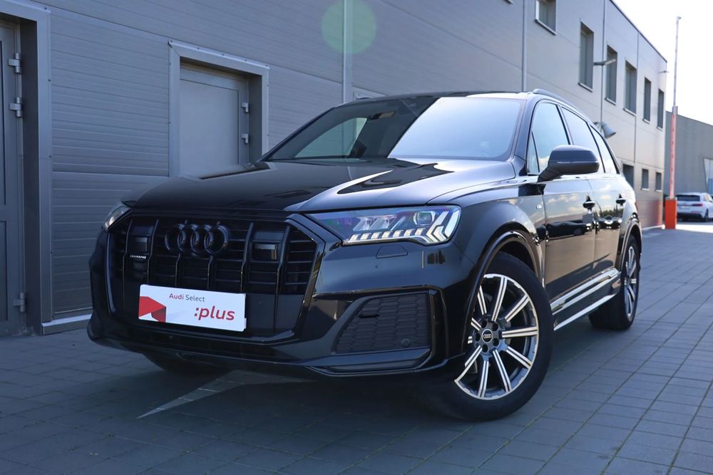 Audi Q7 | MATRIX HD | Hak | ACC | Wentylacja | B&O | Czerń Plus | FVAT23% | PL