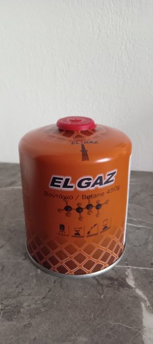 Газовий балон з різьбовим з'єднанням