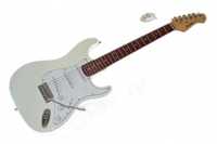 Harley Benton ST-20 WH biała gitara STRATOCASTER - USTAWIONA!