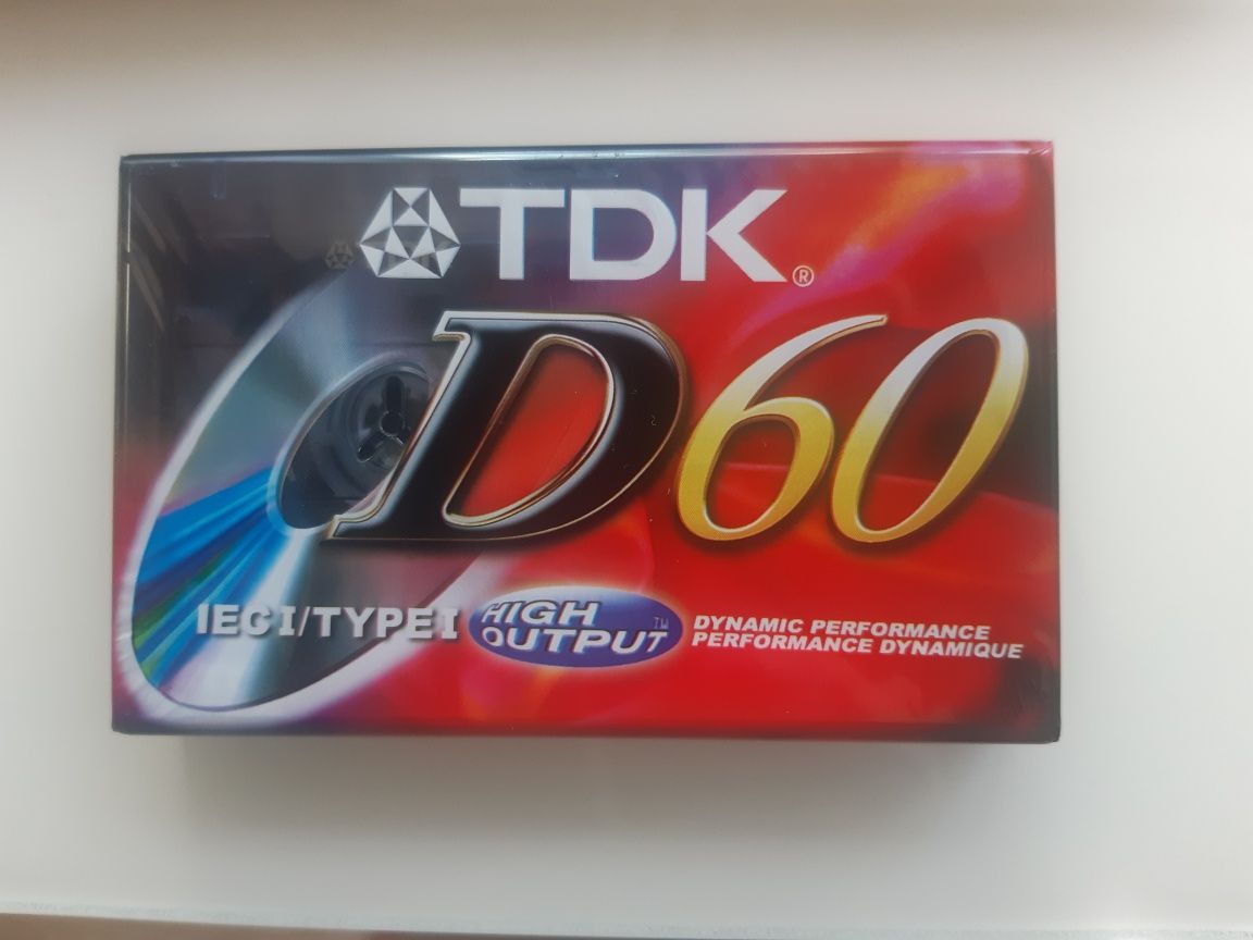 Аудиокассета TDK D 60.