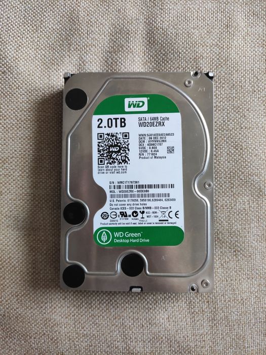 Жорсткий диск HDD WD 2Tb