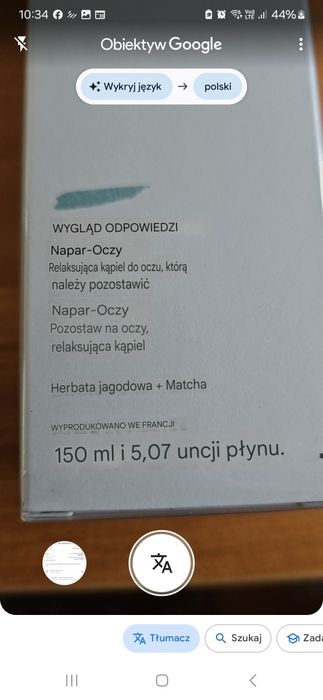 Nawilżający krem pod oczy Matis