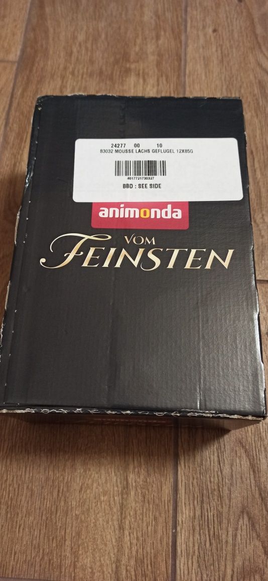 Karma dla kota Animonda vom Feinstein łosoś z kurczakiem 24x85g