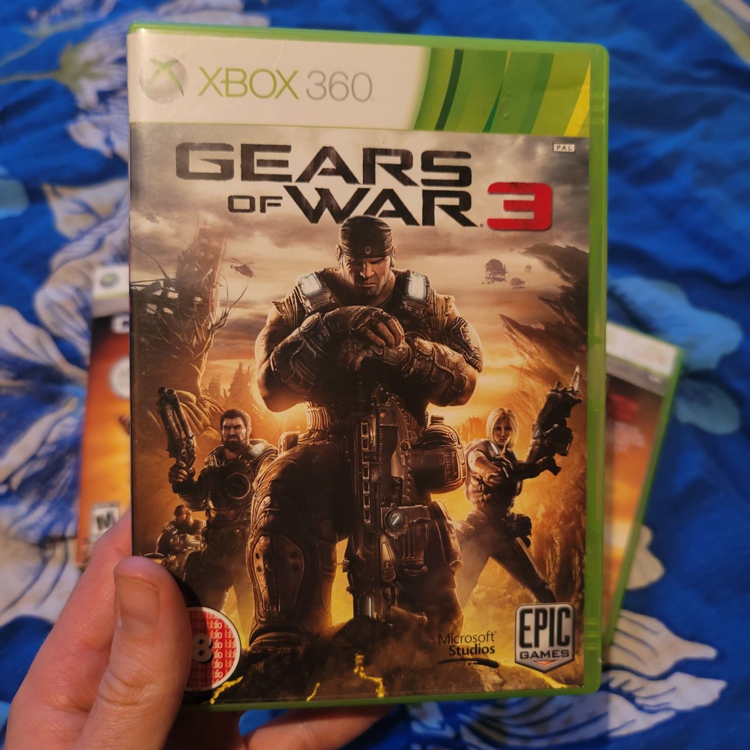 Zestaw gier - Gears of War 2 [PAL, NTSC] i GoW 3 na Xbox 360