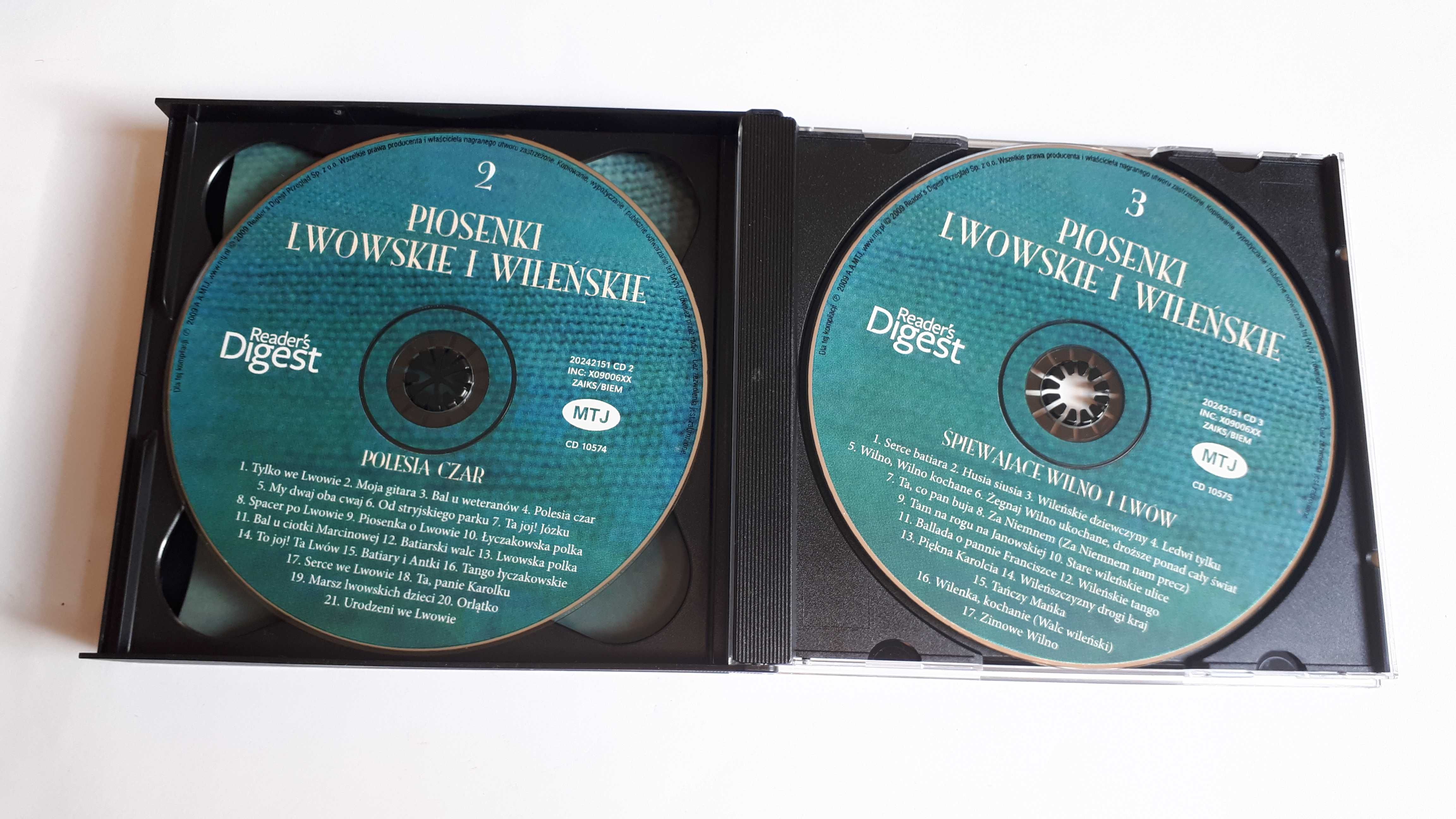 Album 3 CD Piosenki lwowskie i wileńskie