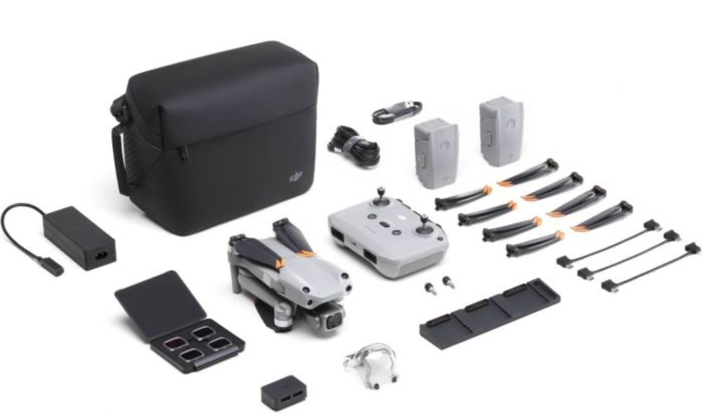 Drone Dji air 2s fly more combo câmara  1inch 1 polegada