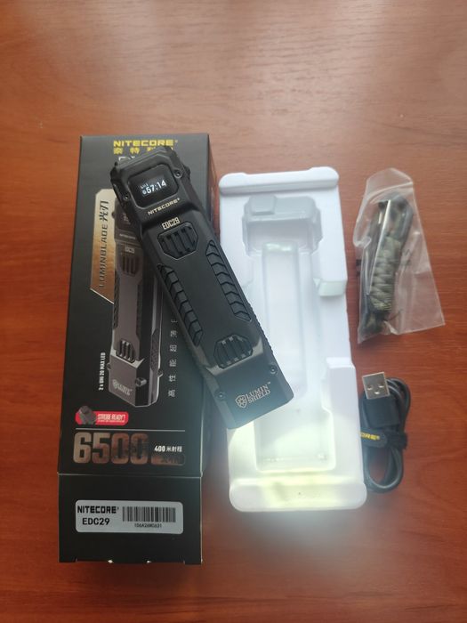 Nitecore EDC 29 (6500люмен потужний ліхтар)