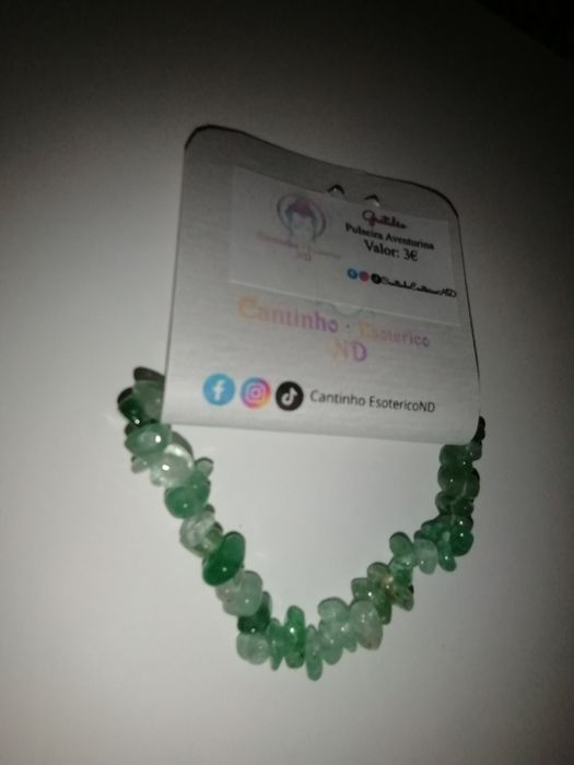 Pulseira Chips Aventurina