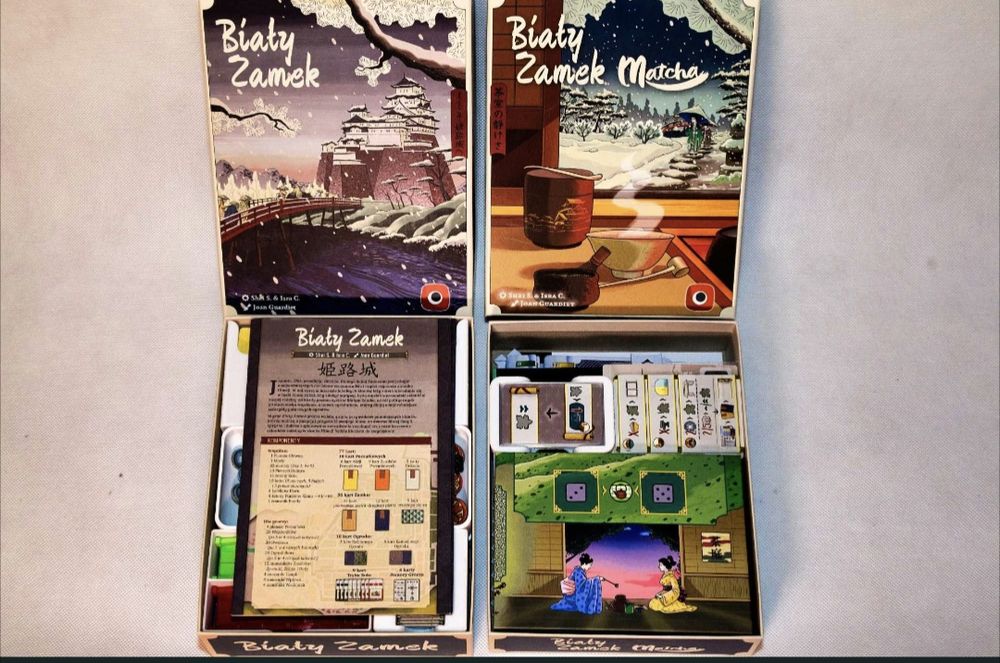 Insert 3D do gry Biały zamek + Matcha - wersja bez kolorowych mostów