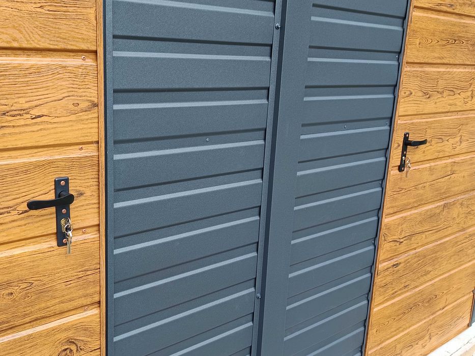 Garaż blaszany garaże blaszane garaż blaszak 12*6 profil 7*5 producent