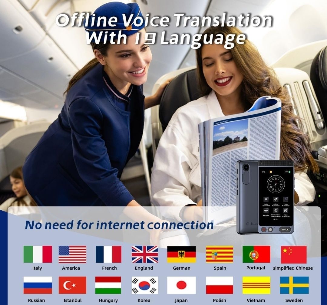 Tradutor AI - 142 Idiomas voz e fotos, off/on line