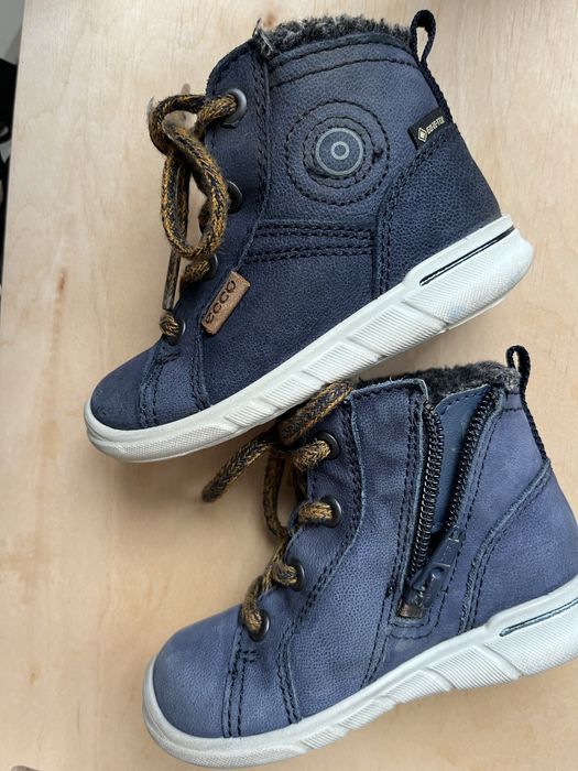 Демісезонні/єврозима чобітки черевики  ecco  22 й розмір