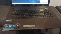 Laptop Asus 17 cali do filmów duży ekran i5 dysk ssd